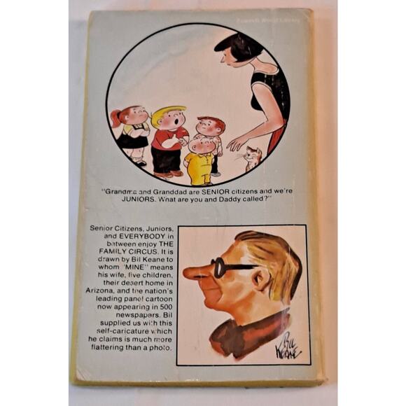 Mine (The Family Circus) by Bil Keane (1977 MM paperback) - Picture 6 of 6
